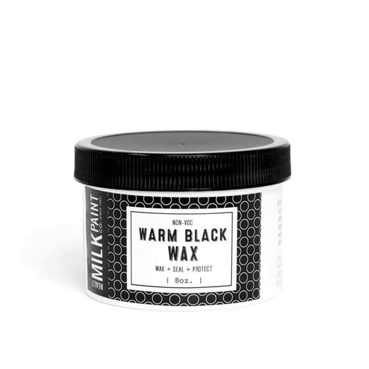 Zero VOC Wax- 8 0z- Warm Black